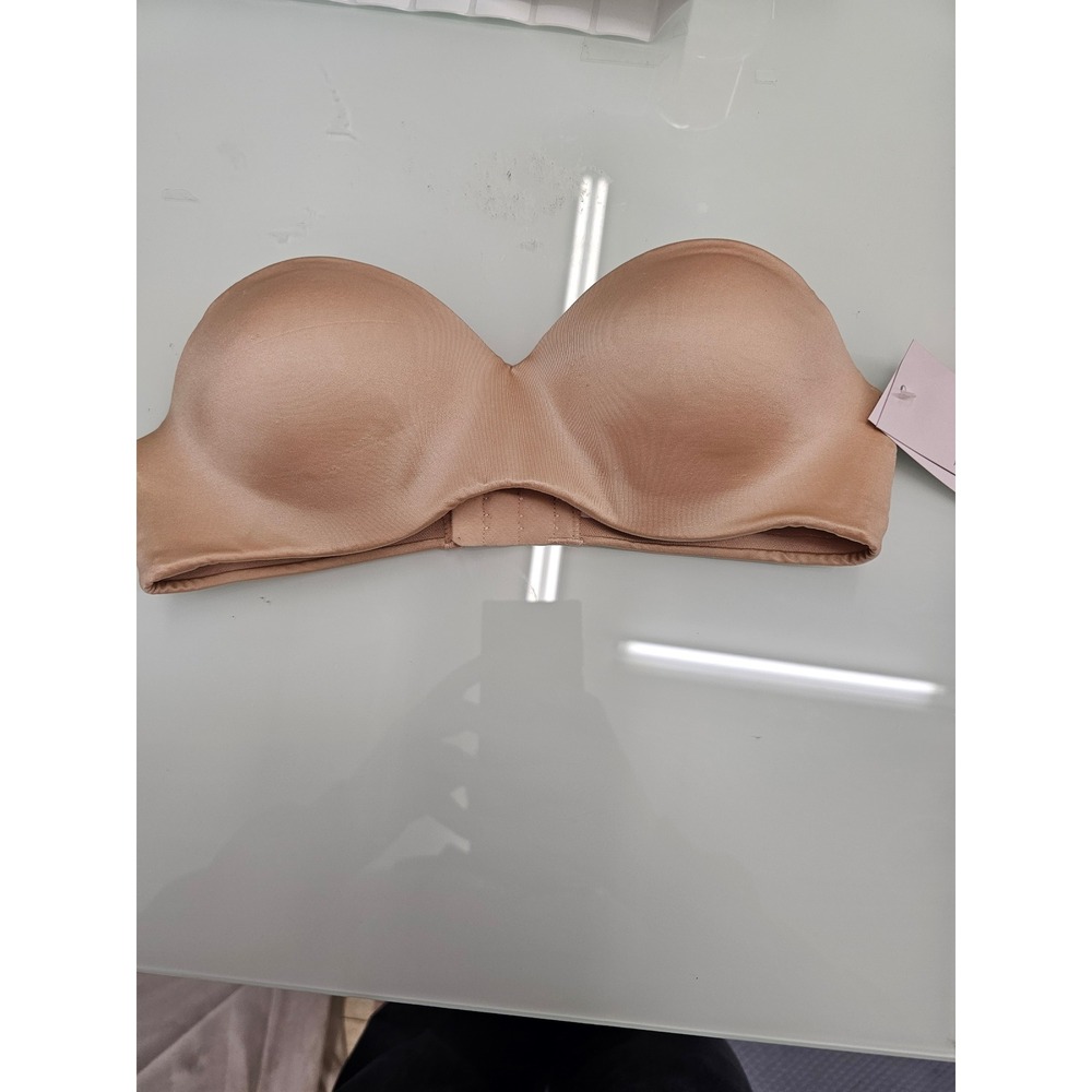 Auden Push-Up Strapless Bra Soft Beige 32B‎ NWT 023 12 3572